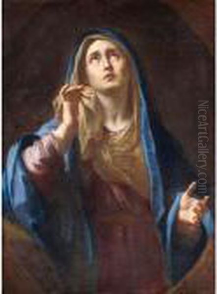 Mater Dolorossa Oil Painting by Francesco Cozza