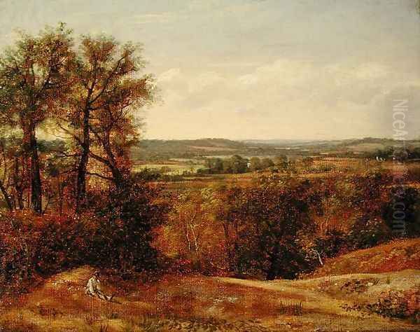 Dedham Vale, c.1802 Oil Painting by John Constable