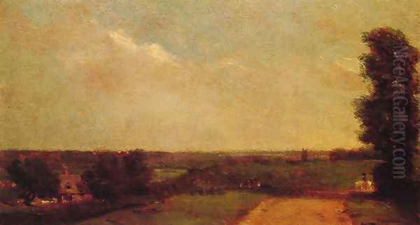 View Towards Dedham Oil Painting by John Constable