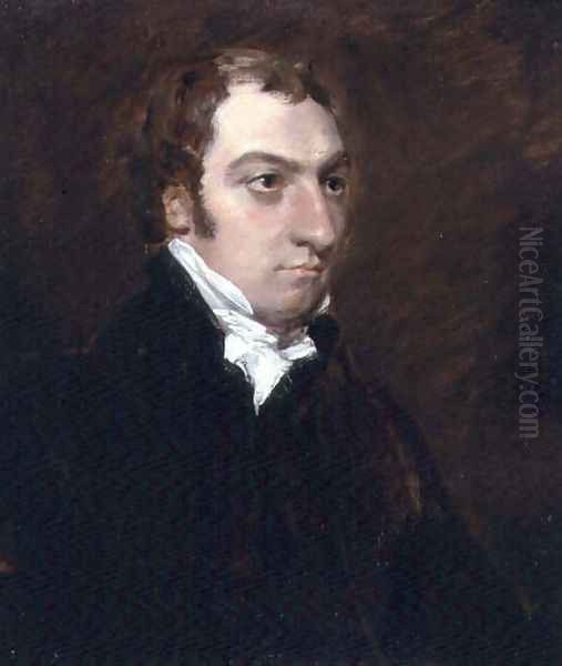 Portrait of John Fisher, Archdeacon of Berkshire, 1816 Oil Painting by John Constable