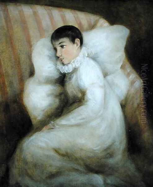 Young Girl resting on a Sofa Oil Painting by John Constable