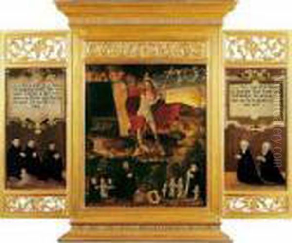 D. J. , Umkreis Oil Painting by Lucas The Younger Cranach