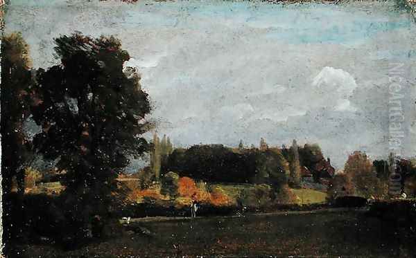 East Bergholt, 1808 Oil Painting by John Constable