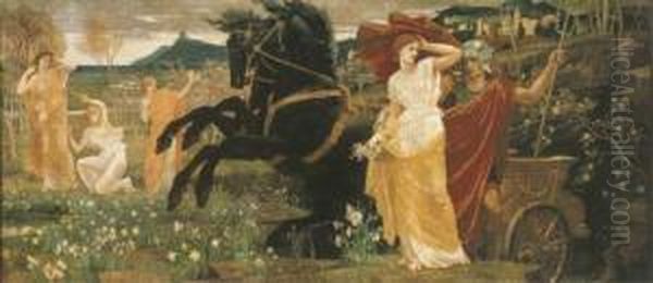 The Fate Of Persephone Oil Painting by Walter Crane