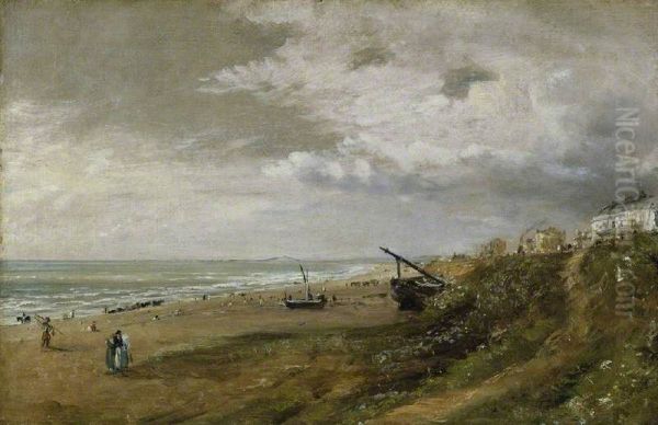 Hove Beach Oil Painting by John Constable