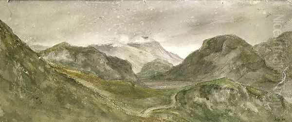 Helvellyn Oil Painting by John Constable