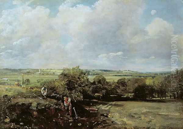 The Vale of Dedham, 1814 Oil Painting by John Constable