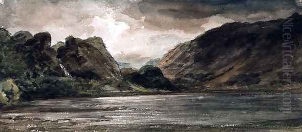 Derwentwater, Cumberland, c.1806 Oil Painting by John Constable