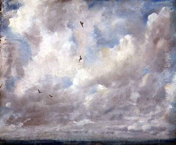 Cloud Study, 1821 Oil Painting by John Constable