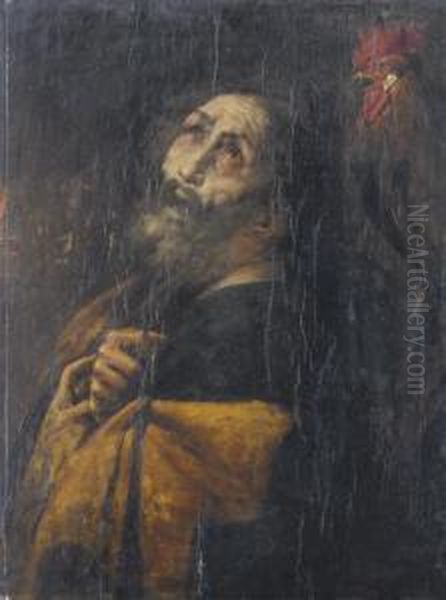 San Pietro Oil Painting by Giovanni Battista Crespi Il Cerano