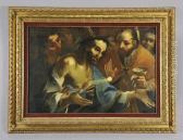 Scene Sacre Oil Painting by Giuseppe Maria Crespi