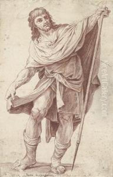 Saint Roch Oil Painting by Giuseppe Maria Crespi