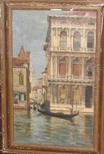 Venice Oil Painting by Carlo Cressini