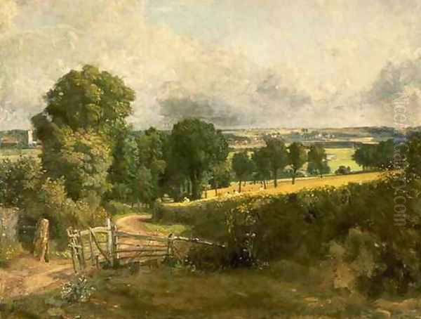 The Entrance to Fen Lane Oil Painting by John Constable