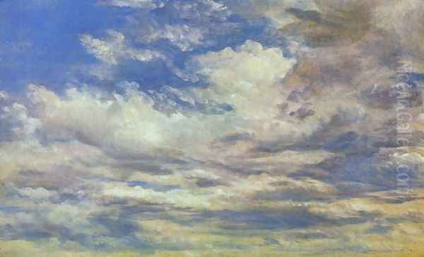 Wolken-Study Oil Painting by John Constable