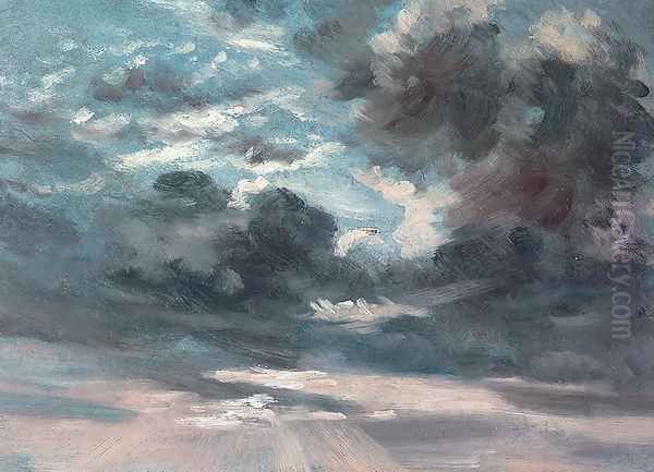 Cloud Study 2 Oil Painting by John Constable