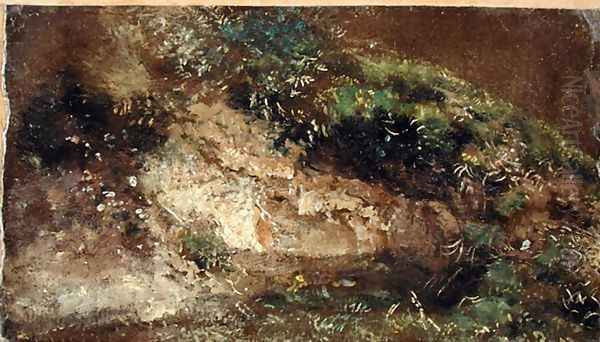 Undergrowth, c.1821 Oil Painting by John Constable