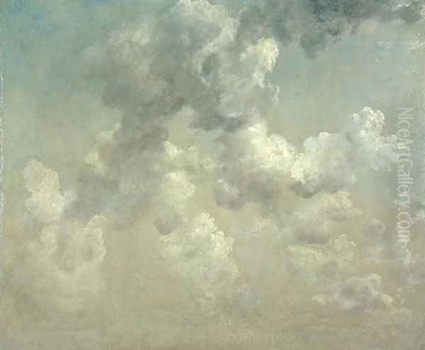 Study of Clouds Oil Painting by John Constable