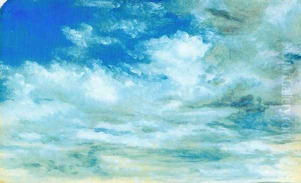 Clouds Oil Painting by John Constable