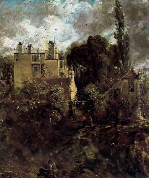 The Admiral's House (The Grove) Oil Painting by John Constable