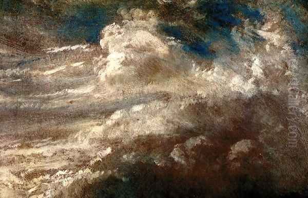 The wave's study Oil Painting by John Constable