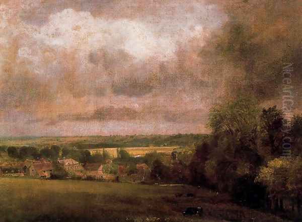 The Stour Valley from Higham Oil Painting by John Constable