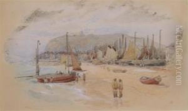 Whitby Oil Painting by William Edwards Croxford