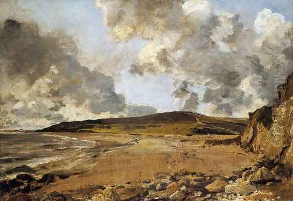 Weymouth Bay, with Jordan Hill Oil Painting by John Constable