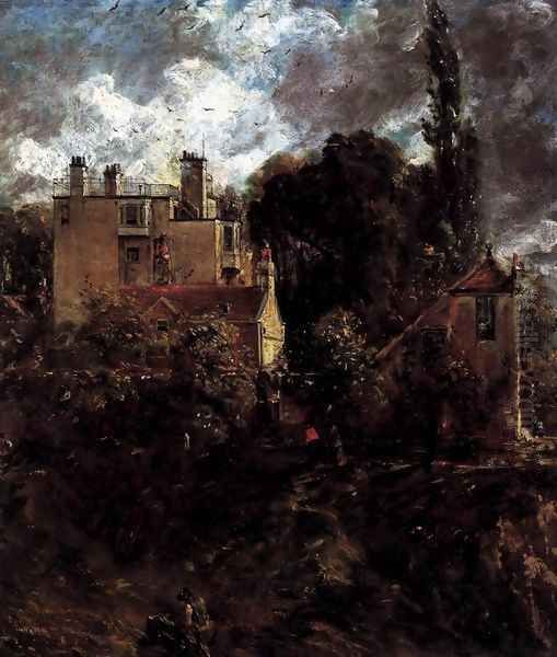 The Admiral's House (The Grove) 2 Oil Painting by John Constable