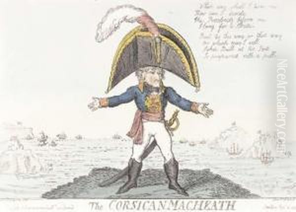 The Corsican Macheath Oil Painting by George Cruickshank