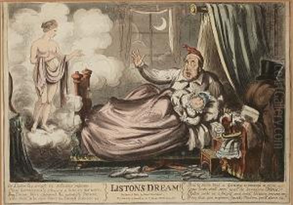 Listons Dream Oil Painting by I. Robert and George Cruikshank