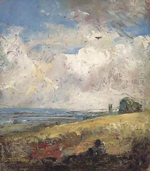 The Skylark, Dedham Oil Painting by John Constable