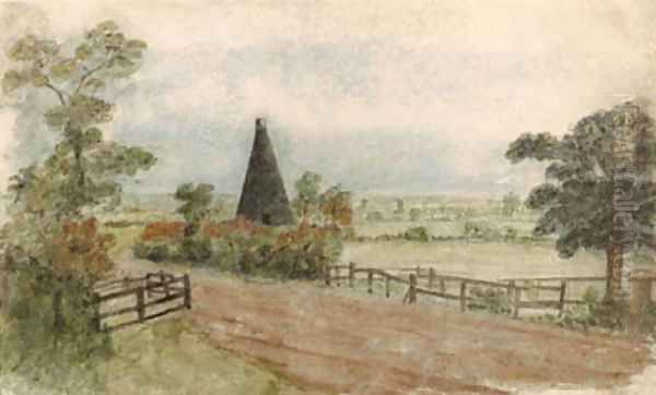 A Kiln on the Hornsey Road, London Oil Painting by John Constable