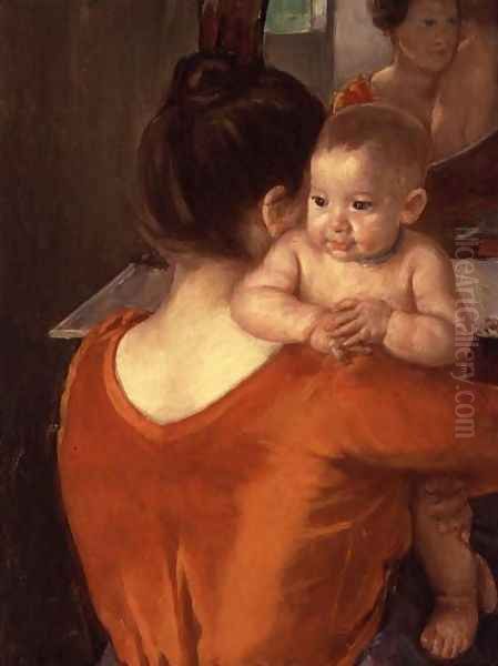 Mother and Child, 1900 Oil Painting by Mary Cassatt