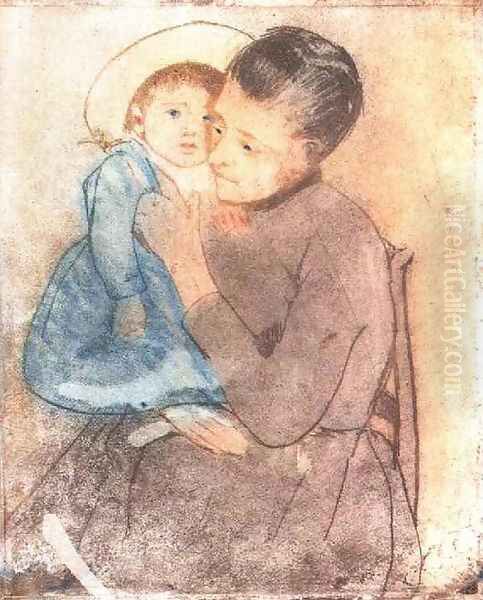 Baby Bill Oil Painting by Mary Cassatt