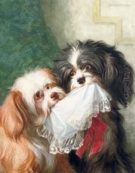 The Handkerchief Oil Painting by Conradyn Cunaeus