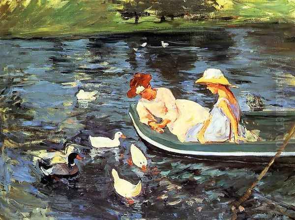 Summertime2 Oil Painting by Mary Cassatt