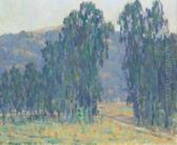 Eucalyptus Grove Oil Painting by Rinaldo Cuneo