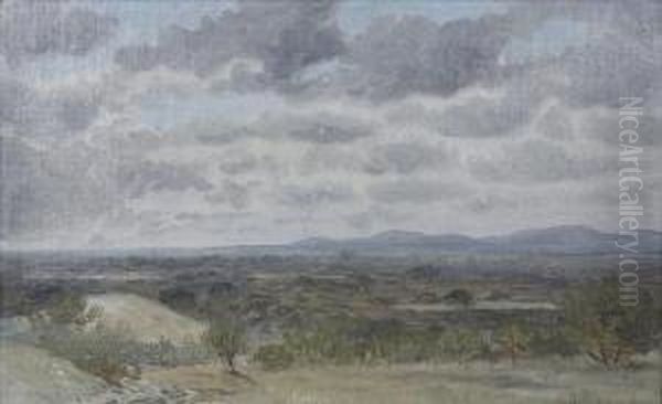 California Landscape Oil Painting by Frank William Cuprien