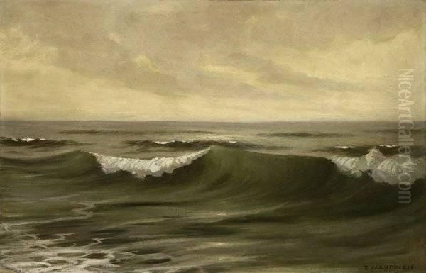 The Incoming Tide Oil Painting by Frank William Cuprien