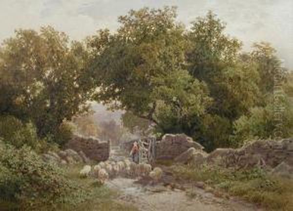 Theold Road by James Jackson Curnock