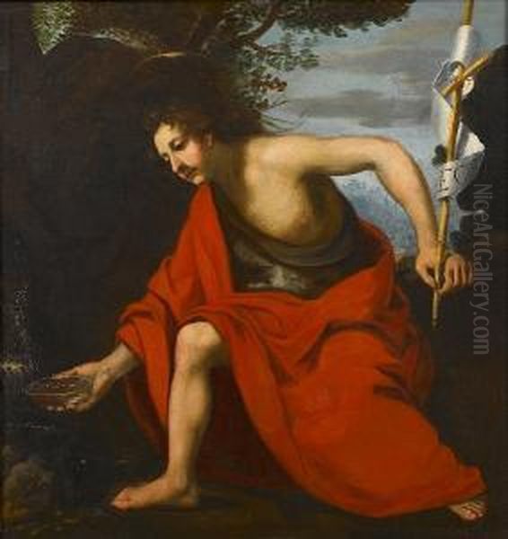 Saint John The Baptist Oil Painting by Francesco Curradi