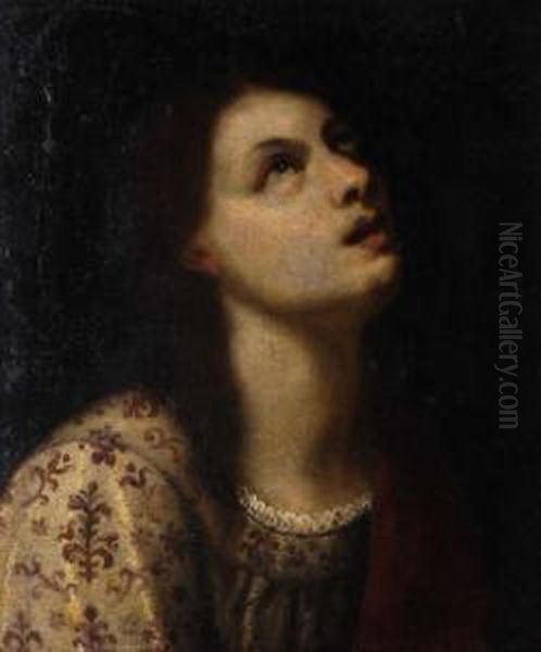 Maddalena In Estasi Oil Painting by Francesco Curradi