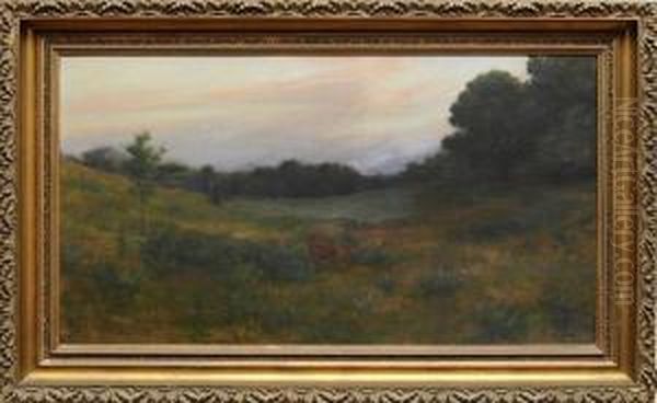 Twilight Oil Painting by Charles Curran