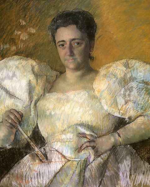 Louisine W. Havemeyer Oil Painting by Mary Cassatt