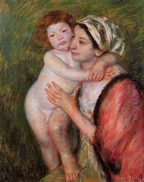 Mother And Child4 Oil Painting by Mary Cassatt