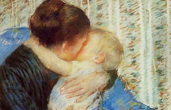 Mother And Child7 Oil Painting by Mary Cassatt