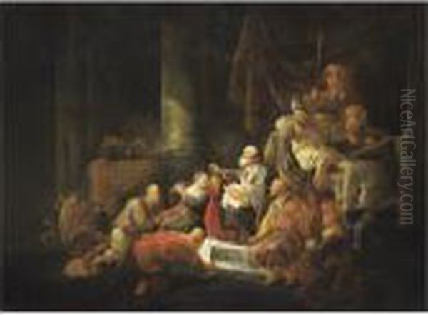 The Presentation Of Christ In The Temple Oil Painting by Benjamin Gerritsz. Cuyp