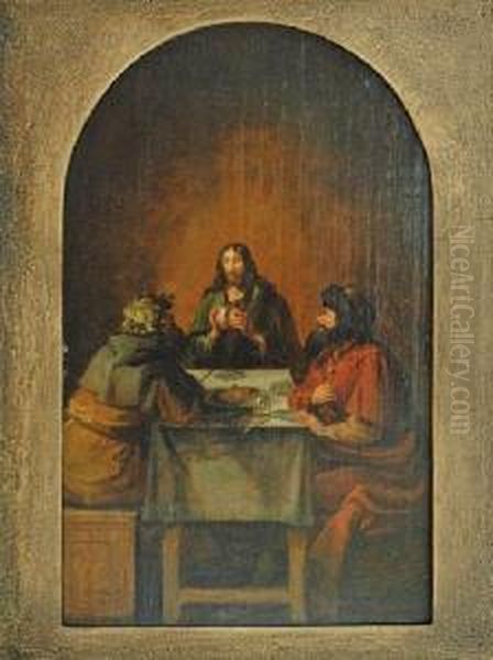 Wieczerza W Emmaus Oil Painting by Benjamin Gerritsz. Cuyp