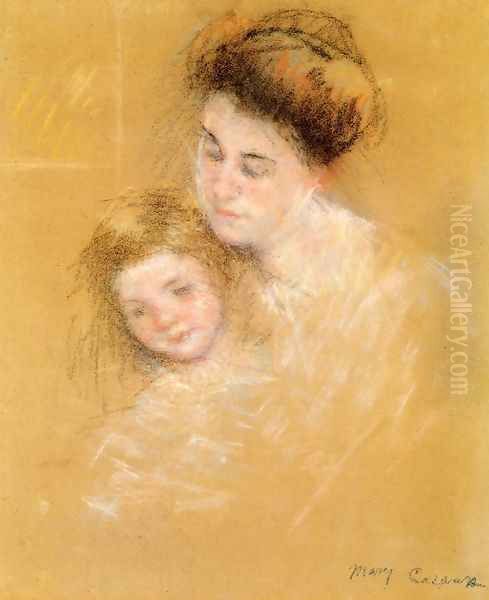 Mother And Child6 Oil Painting by Mary Cassatt